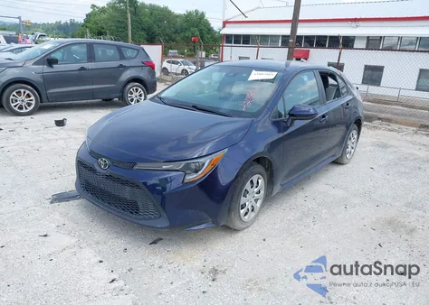 2020 Toyota Corolla Le z USA, uszkodzony, nr VIN 5YFEPRAE2LP110672